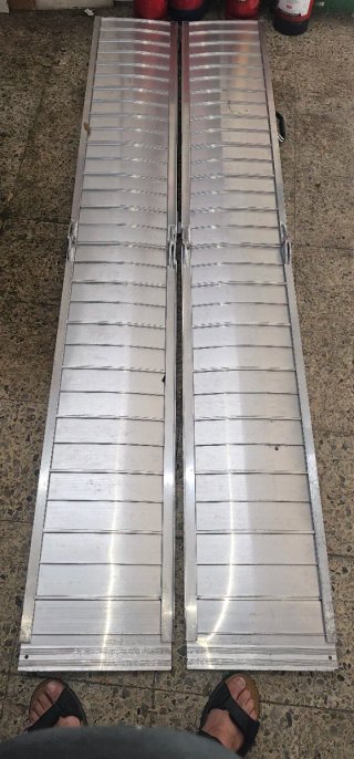 Rampa Silla Ruedas y motos Plegable Aluminio