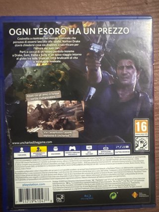 Uncharted 4: Fine di un ladro PS4