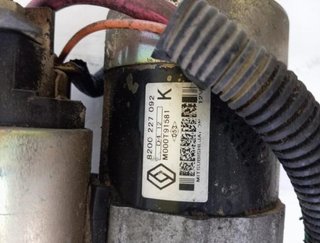 Motor arranque renault 11860 m000t91581 megane ii