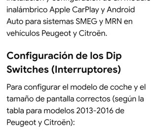 CarPlay Android Auto SMEG MRN Citroen Peugeot