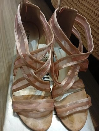 Zapatos de tacón Rosmi rosa talla 40