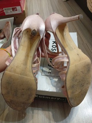 Zapatos de tacón Rosmi rosa talla 40