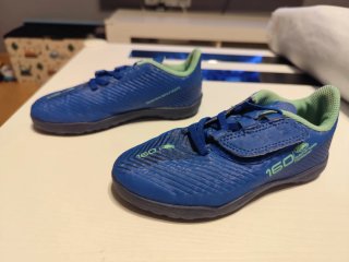Zapatillas Fútbol Niño Kipsta Azul Talla 29