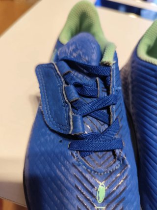 Zapatillas Fútbol Niño Kipsta Azul Talla 29