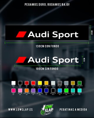 Parasol AUDI SPORT Pegatina
