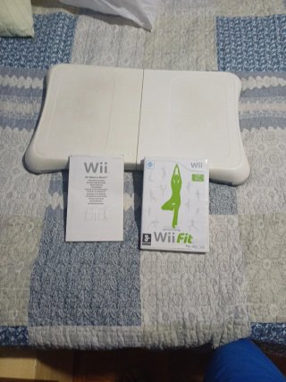 Tabla Wii Fit y Juego Wii Fit
