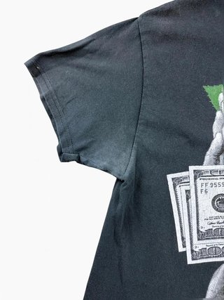Vintage Graphic T-Shirt Blessed Red roses Money
