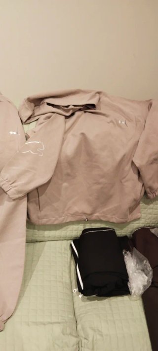 Chándal Puma Talla M Beige y Negro