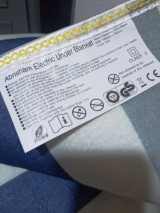 Manta Eléctrica Felpa 3 Temperaturas