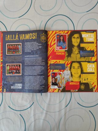 Álbum Cromos Vamos Selección Completo