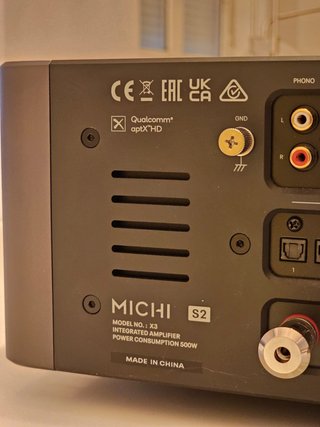 Amplificador Michi X3 S2 Negro