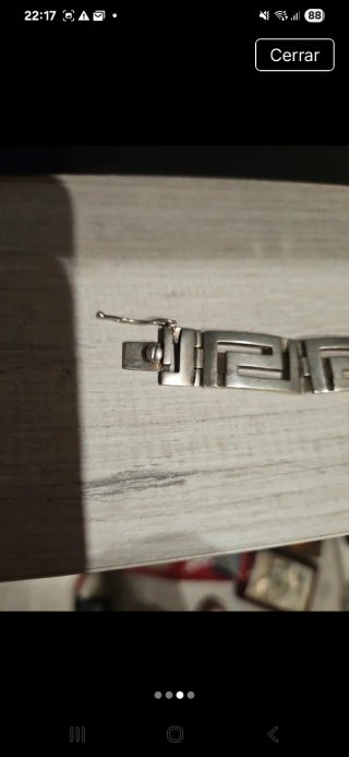 Pulsera Plata 925 Greca