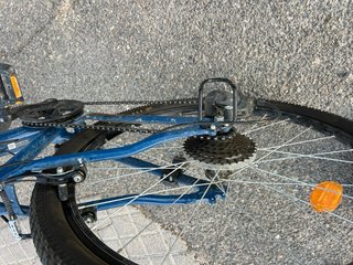 Bicicleta de Montaña Azul