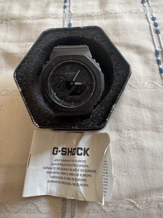 Reloj Casio G-Shock GA-2100 All Black (CasiOak)