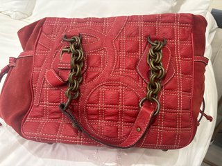 Bolso Purificación García Rojo Piel