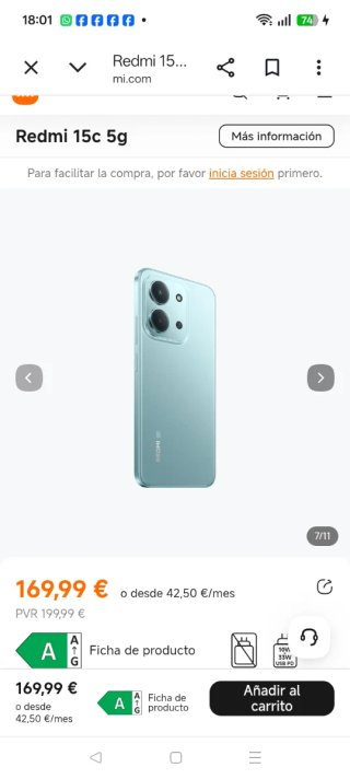 Xiaomi Redmi 15c 5g Verde