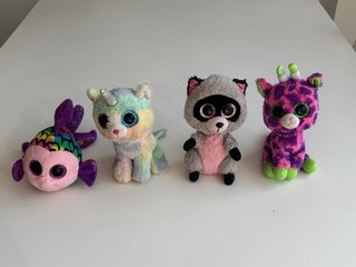 Peluches Ojos Brillantes Ty, se venden el lote com