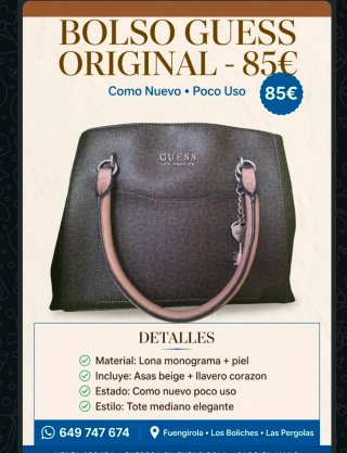 Bolso Guess Original Los Ángeles
