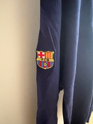 Jersey FC Barcelona Pico Azul. Producto oficial.