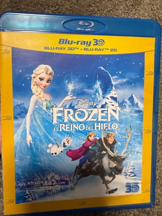 Blu-ray 3D Frozen: El Reino del Hielo