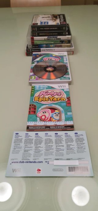 Kirby's Epic Yarn Wii PAL Spagna Completo