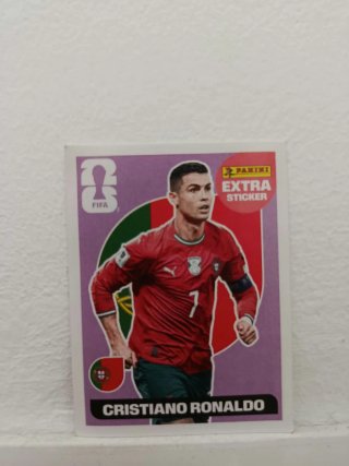 Cristiano Ronaldo Panini Extra Sticker