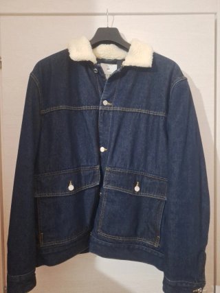 Piumone H&M Denim con Pelliccia