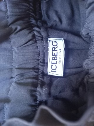 Completo Iceberg bambina rosso e nero