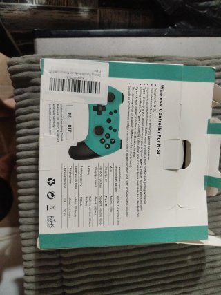 Mando Nintendo Switch Carga Tipo C, con wireless.