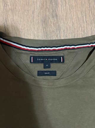 Camiseta Tommy Hilfiger Verde Oliva