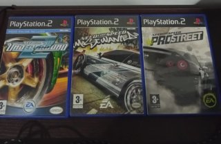 Lote 3 Juegos PS2: Need for Speed Completos