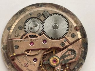 Movimiento y esfera Omega Seamaster cal.520