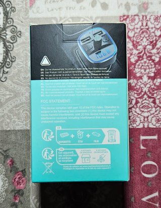 LENCENT T25 - Trasmettitore FM Bluetooth per auto
