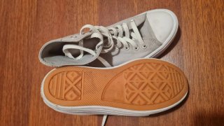 Zapatillas Converse Mujer Beige/Blanco