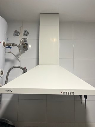 Campana extractora Cata blanca