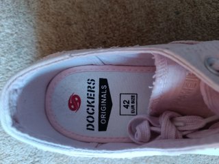 Zapatillas Dockers Gerli Rosa Talla 42 Nuevas