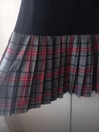 Poète Vestido negro y gris