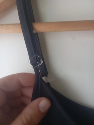 Poète Vestido negro y gris