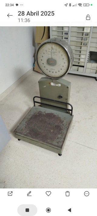 Balanza industrial 100 kg
