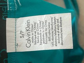 Mutanda slip da donna color azzurro vintage
