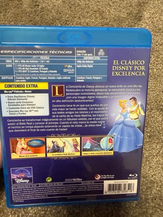 La Cenicienta Blu-ray Edición Diamante