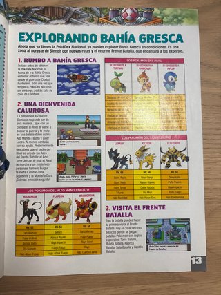 REVISTA Pokémon - 8ª entrega - Suplemento de Ninte