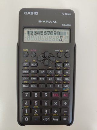 Calculadora Casio fx-82MS 2nd Edition CON CAJA