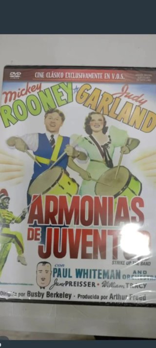 DVD Armonías de Juventud (Mickey Rooney, Judy Garl