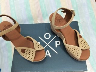 Zapatos Beige Popa