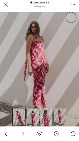 Vestido largo evento/boda