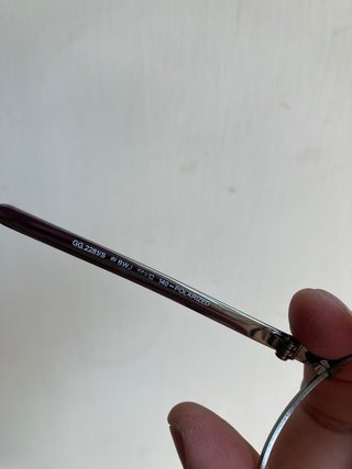 Montatura Occhiali Gucci Argento Senza Lenti