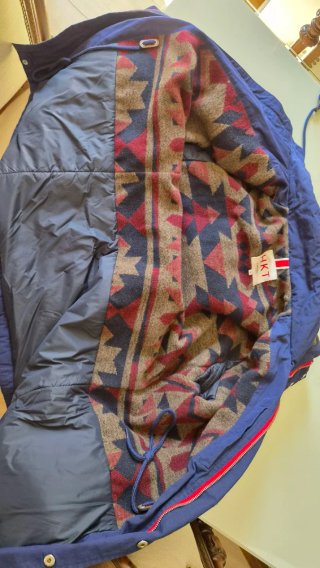 Abrigo Hackett Azul Talla S