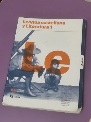 Lengua castellana y literatura 1, Le Bachillerato