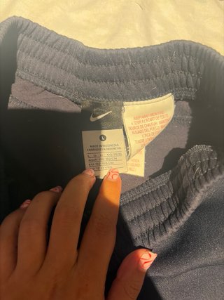 Pantalón niño FCB Nike azul